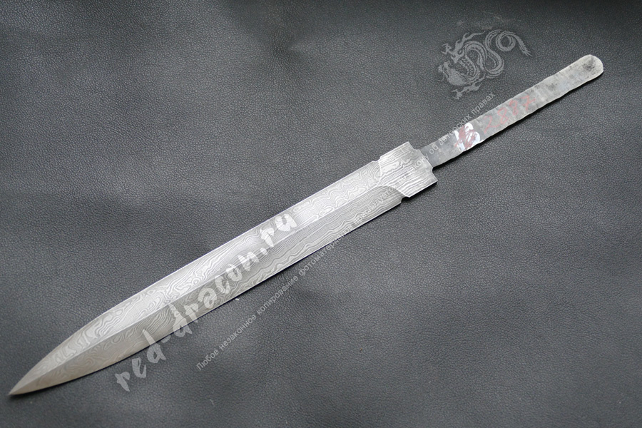 Клинок для ножа Дамаск za2887