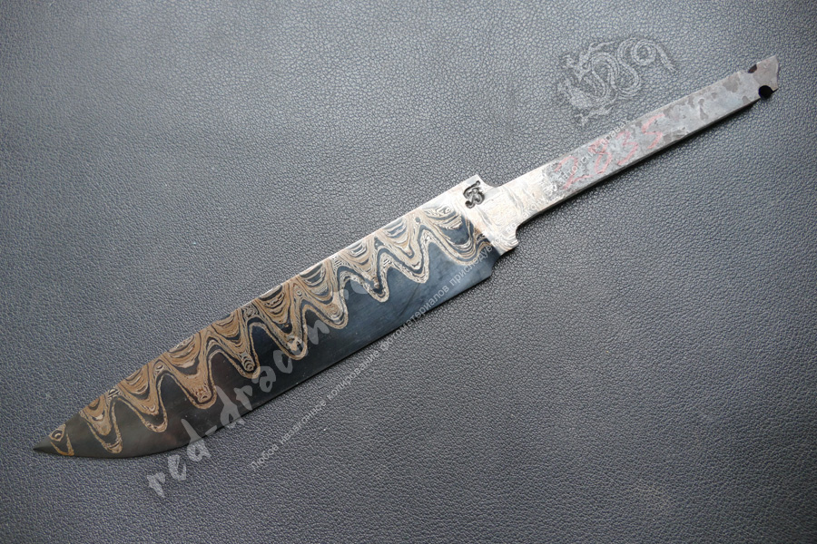 Клинок для ножа Дамаск za2835