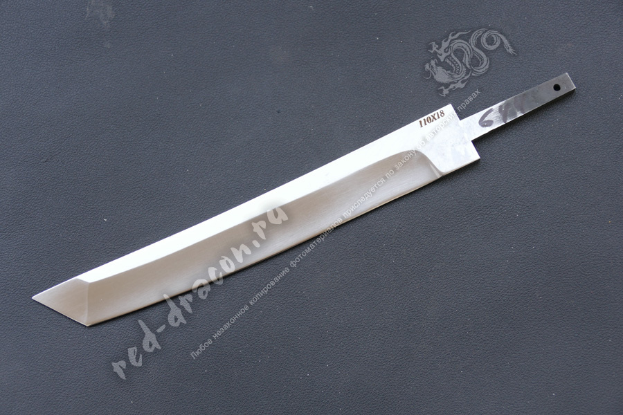 Клинок кованный для ножа 110х18 "DAS644"