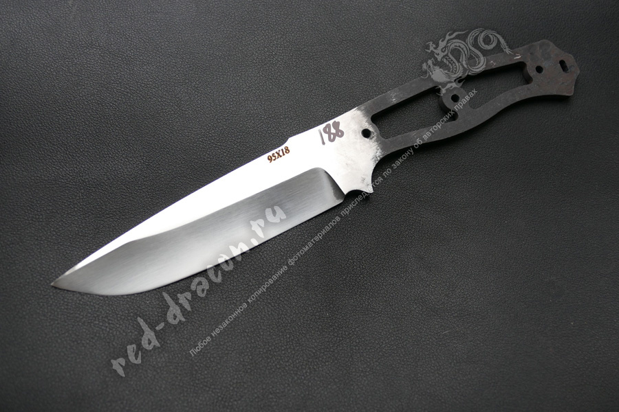 Клинок кованный для ножа 95х18"DAS188"