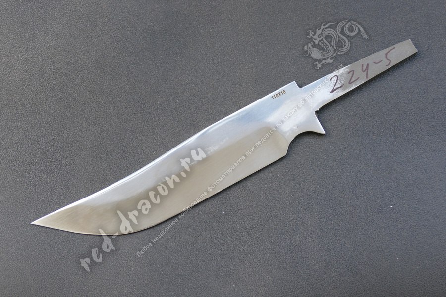 Клинок для ножа 110х18 za224-5