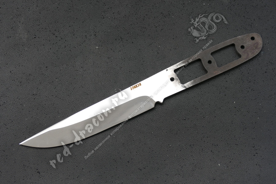 Клинок кованный для ножа 110х18 "DAS532"